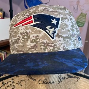 Patriots Camo Ball Cap